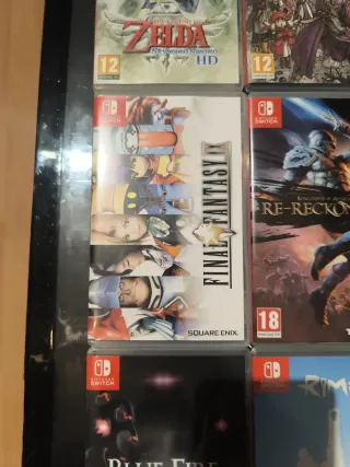 Nintendo Switch cajas de juegos  Solo cajas