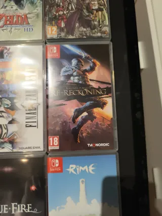 Nintendo Switch cajas de juegos  Solo cajas