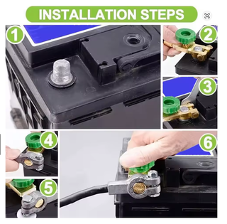 Interruptor Batería Coche Desconector Rápido