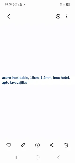 Juego de cubiertos de metal plateado 15 tenedores