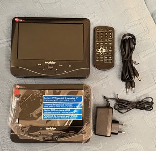 Reproductor DVD Portátil Wolder W7 Dual Pro