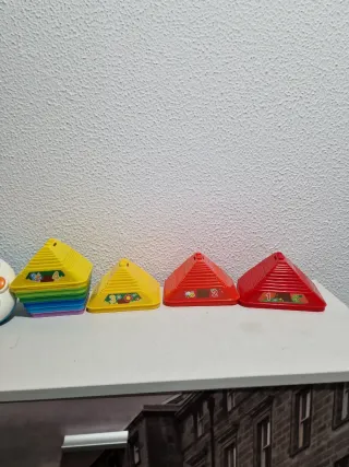 Juguetes para bebés: Volante y Torre Arcoíris