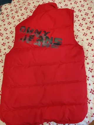 Chaleco DKNY JEANS plumífero talla S