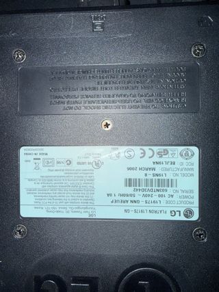 Monitor LG Flatron L1915s Blanco