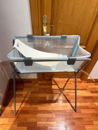 Bañera bebé plegable con patas