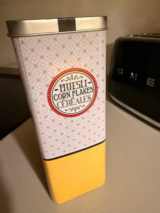 Caja metal vintage cereales P'tit DEJ