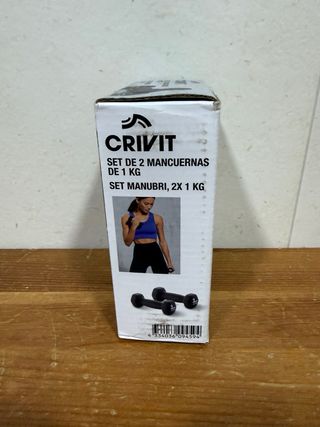 Set Mancuernas Crivit 2 x 1kg