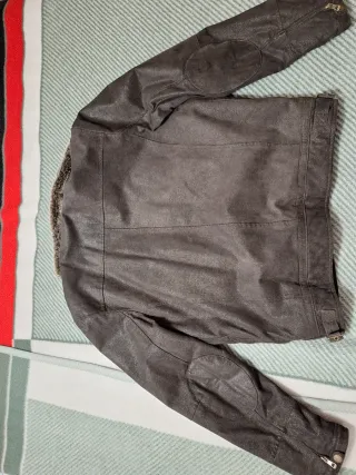 Cazadora Aviador Piel Marrón Cortefiel