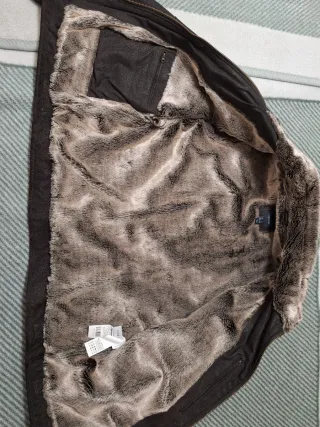 Cazadora Aviador Piel Marrón Cortefiel