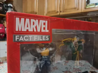 Marvel Fact Files Heroes For Hire Action Figures
