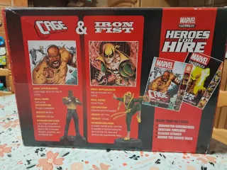 Marvel Fact Files Heroes For Hire Action Figures
