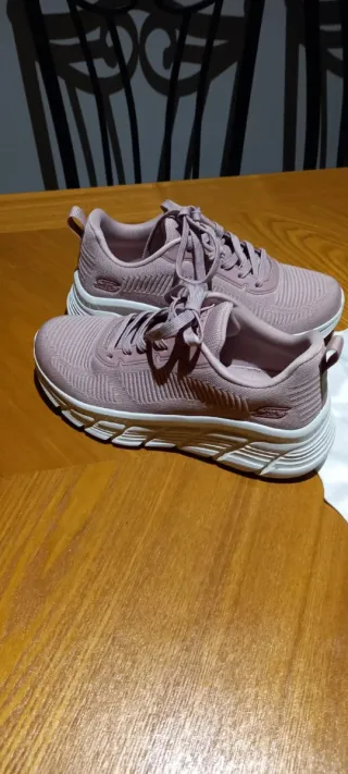 Zapatillas Skechers Mujer Rosa