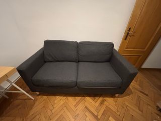 Sofá Ikea gris tela ¡URGE VENTA!