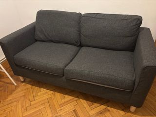 Sofá Ikea gris tela ¡URGE VENTA!