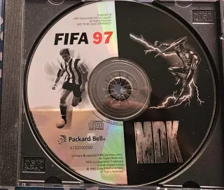 FIFA 97 + MDK PC CD-ROM