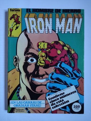 Cómics La Masa, Iron Man, Punisher (Forum) sueltos