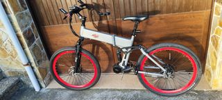 Bicicleta eléctrica de montaña plegable Raptor