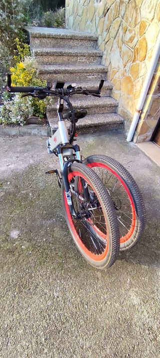 Bicicleta eléctrica de montaña plegable Raptor