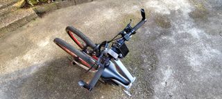 Bicicleta eléctrica de montaña plegable Raptor