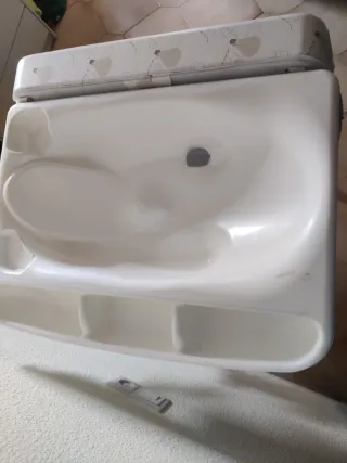 Cambiador bañera bebé