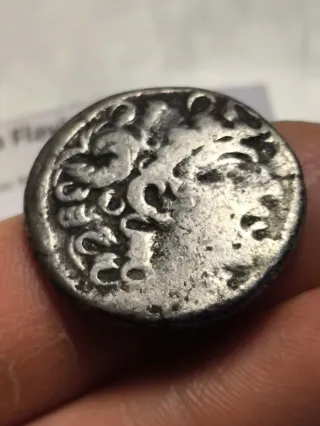 Moneda Romana Tetradracma de plata Antioquía Siria