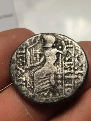 Moneda Romana Tetradracma de plata Antioquía Siria