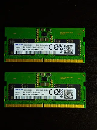RAM 16gb DDR5 Sodimm 5600MT/s Samsung