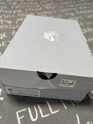 Nike Air Force 1 Rosa y Blanco