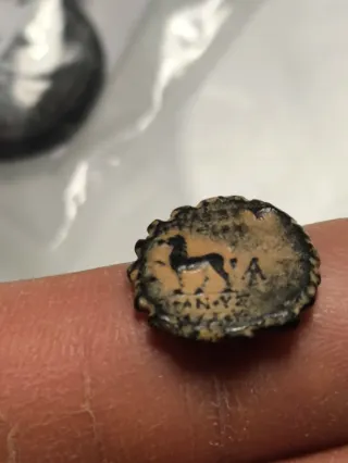 Moneda Griega Seleucida Antiochos IV