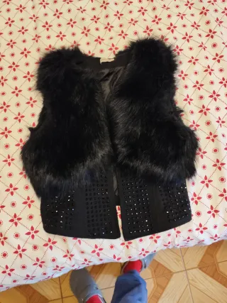 Chaleco pelo Teria Yabar Talla S