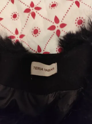 Chaleco pelo Teria Yabar Talla S