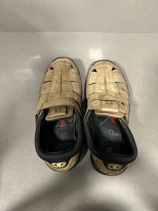 Sandalias de vestir hombre beige