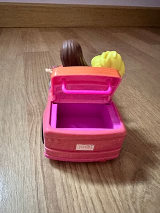 Coche Rosa Polly Pocket con dos Muñecas