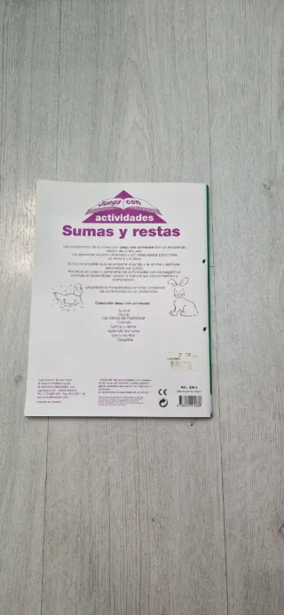 2 Cuadernillos Juego Actividades: Sumas y Calcula