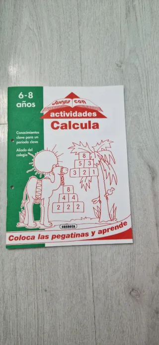 2 Cuadernillos Juego Actividades: Sumas y Calcula