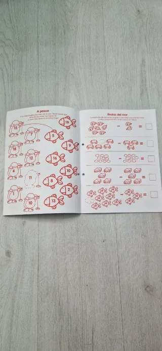 2 Cuadernillos Juego Actividades: Sumas y Calcula