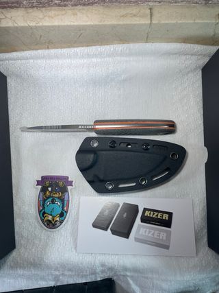 Cuchillo Kizer Hare 1077A2 | Nitro-V | Micarta