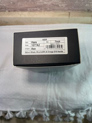 Cuchillo Kizer Hare 1077A2 | Nitro-V | Micarta