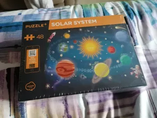 Puzzle infantil sistema solar