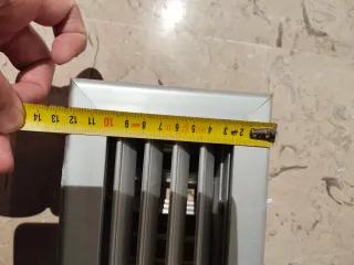 Rejilla ventilación aluminio