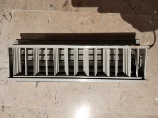 Rejilla ventilación aluminio