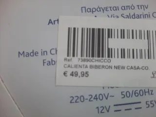 Calienta biberones Chicco Casa-Viaje