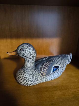 Pato decorativo vintage en cerámica – basado en mo