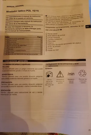 Nivel Óptico Hilti POL 10