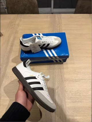 Adidas Samba OG Cloud White Core Black