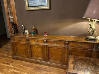 Aparador elegante nogal macizo