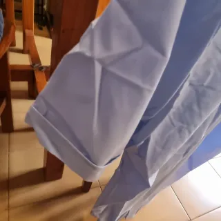 Camisa azul manga corta sin estrenar