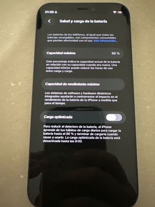 iPhone 12 mini Negro/Azul Marino