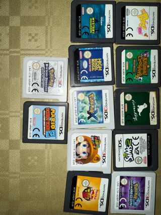 Lote Videojuegos Nintendo DS y 3DS