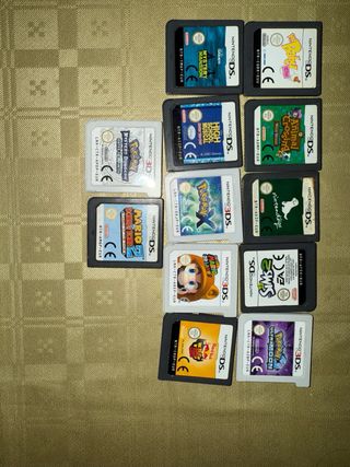 Lote Videojuegos Nintendo DS y 3DS